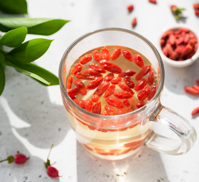 Tisane baies de Goji feuille